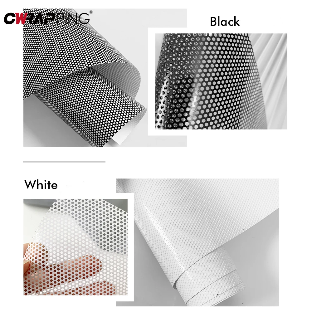 White Toner Transfer Paper - Folia samoprzylepna perforowana One Way Vision