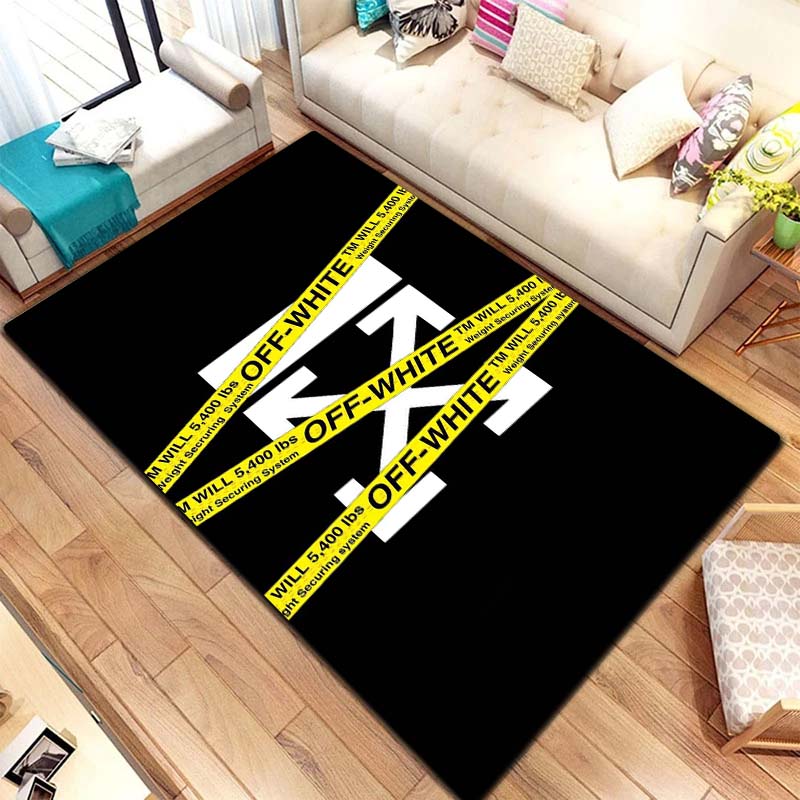 Commercial Printing And Graphics - Dywan z grafiką krzyżowej strzały, antypoślizgowy,
