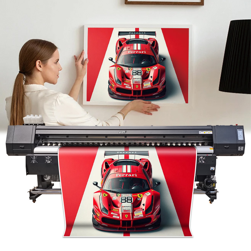 Commercial Printing And Graphics - Drukarka ekosolwentowa 10 stóp (3,2 m)
