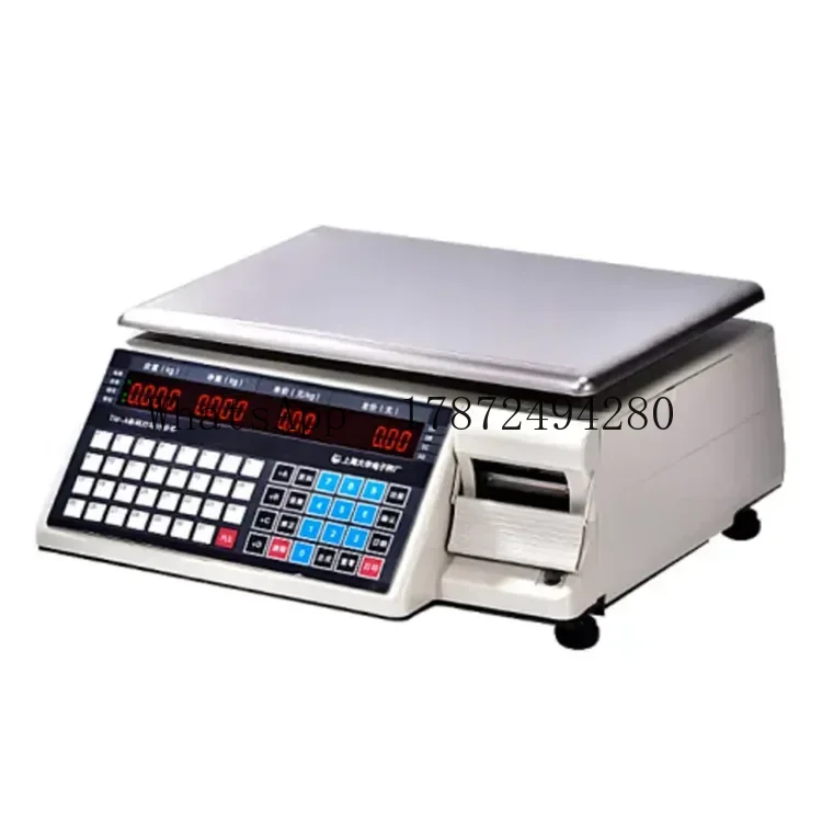 Commercial Printing Machine Price - Profesjonalna waga komercyjna z drukarką kodów