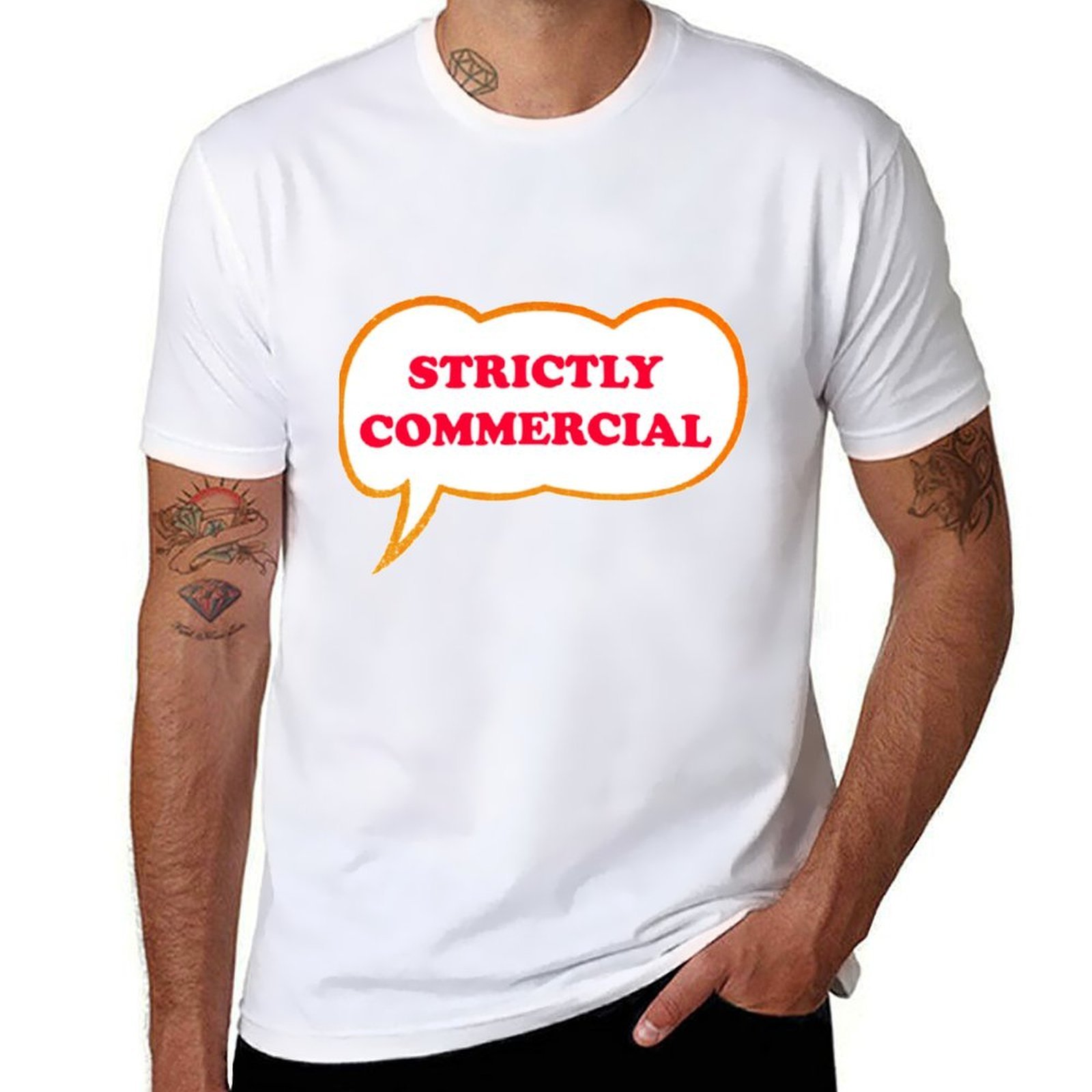 Commercial Printing And Graphics - Koszulki męskie Strictly Commercial Essential, koszulki