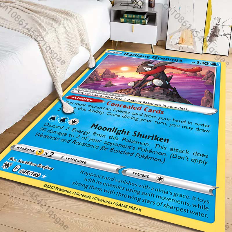 1 szt. Dywan z nadrukiem kart  – Commercial Printing Usa recenzja i cena