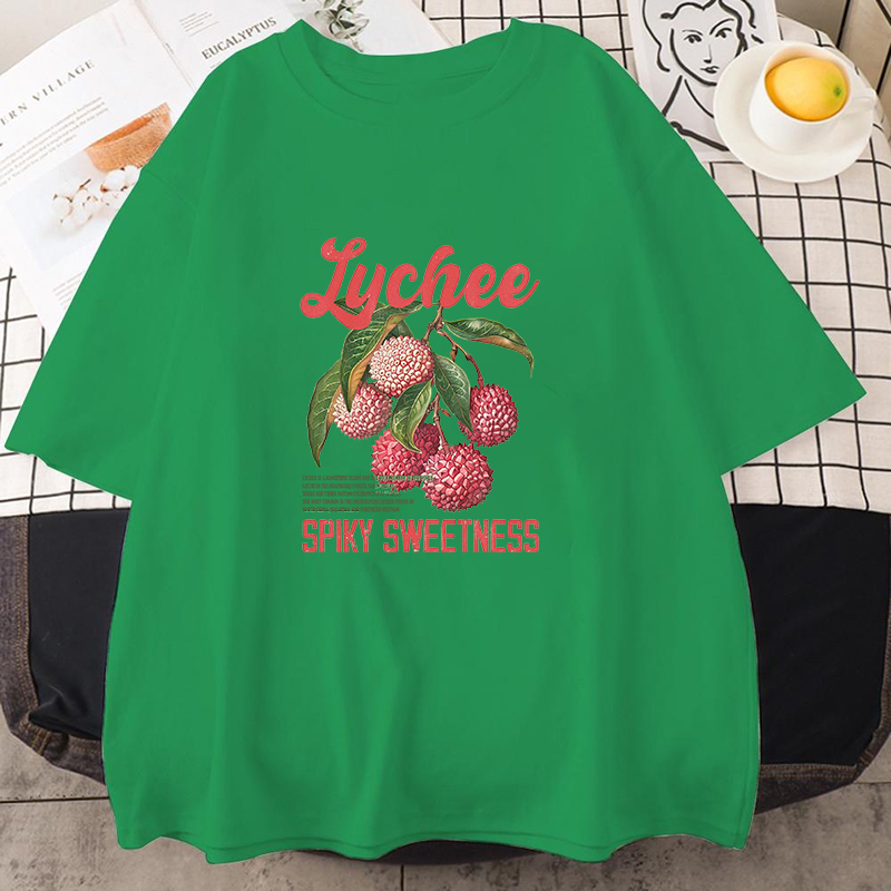Koszulka z grafiką liczi, unis – Commercial Printing And Graphics recenzja i cena