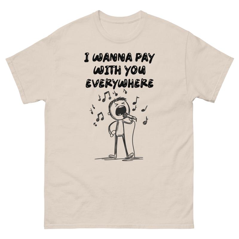 Koszulka I Wanna Pay With You  – Commercial Printing Usa recenzja i cena