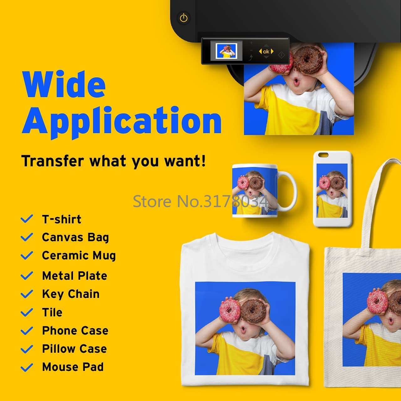 100 gramów papieru sublimacyjn – White Toner Transfer Paper recenzja i cena