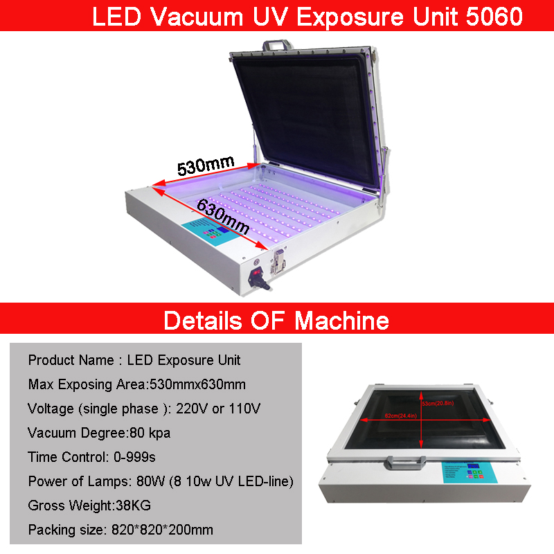 Maszyna do eksponowania sitodr – Commercial Uv Printing Machine recenzja i cena